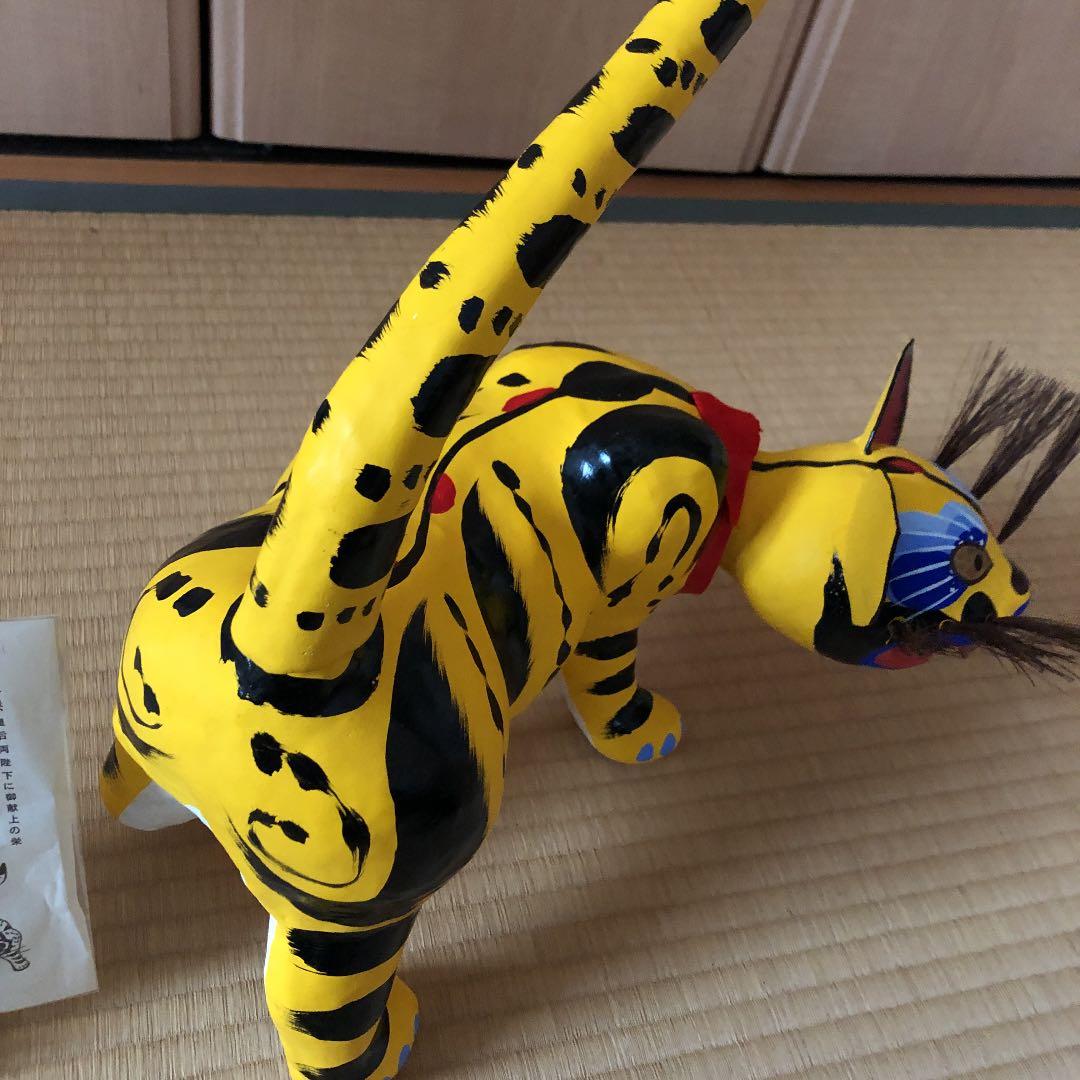 【お正月飾り】出雲の郷土玩具 張子虎　高橋孝市作　出雲大社(^^)