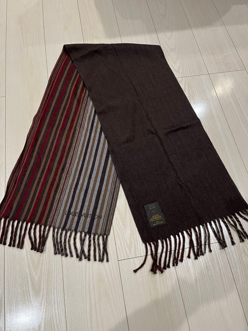 LOUIS VUITTON ストライプマフラー