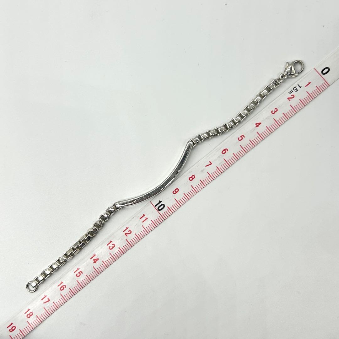 ティファニー　ID ブレスレット　ベネチアン　シルバー　925 小さめ