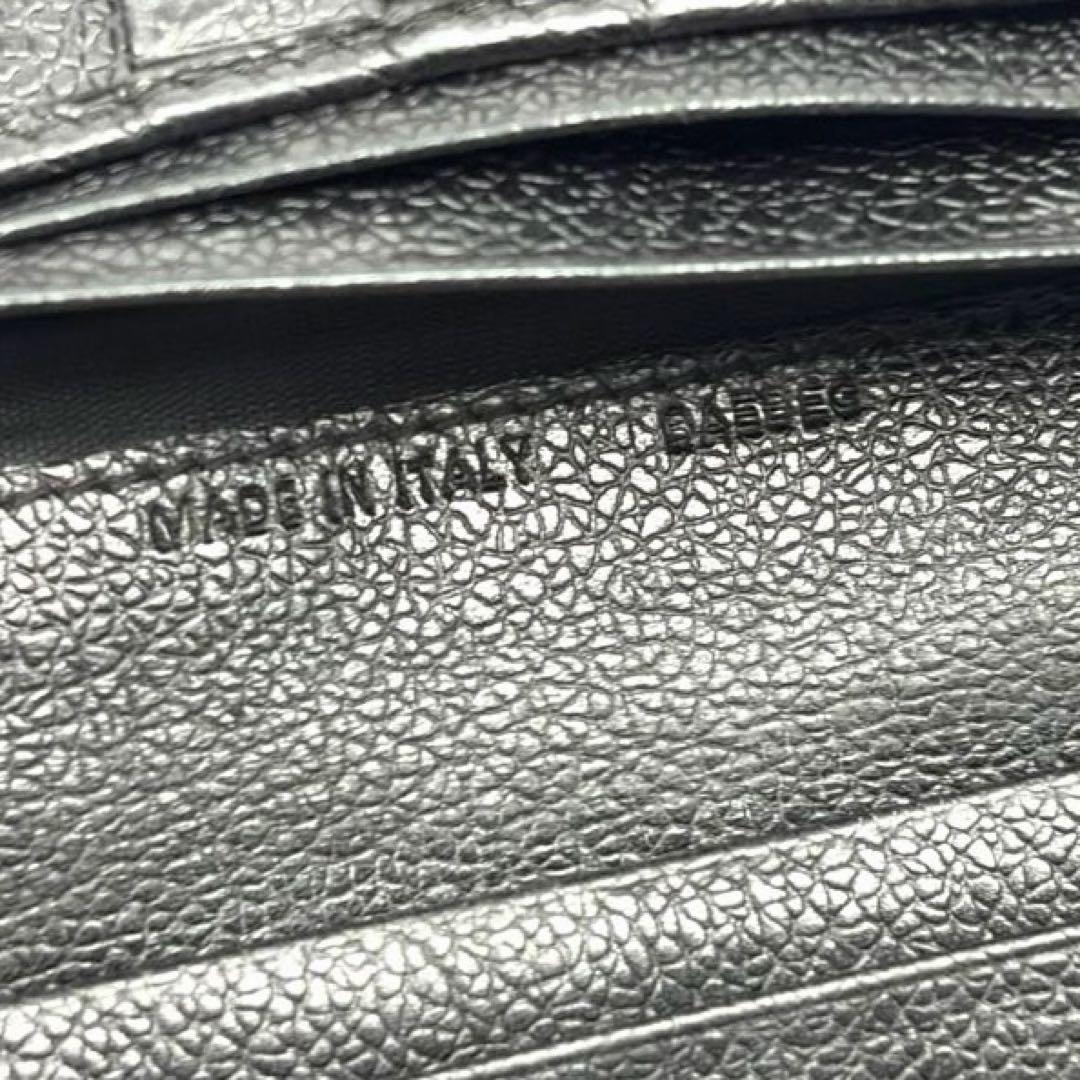 BVLGARI ブルガリ 長財布 ビーゼロワン サークルロゴ　ブラック