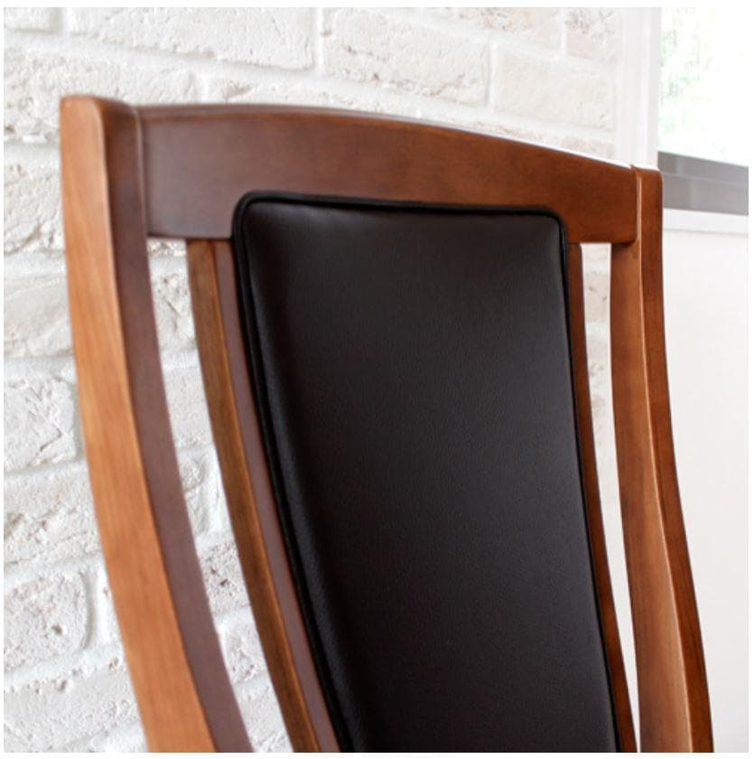 CRS　回転式ダイニングチェア　6脚　ブラウン