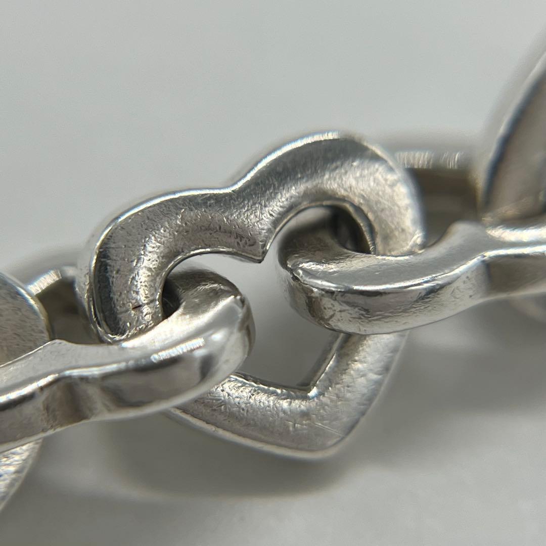 ティファニー TIFFANY オープン ハートリンク ブレスレット コンビ 希少