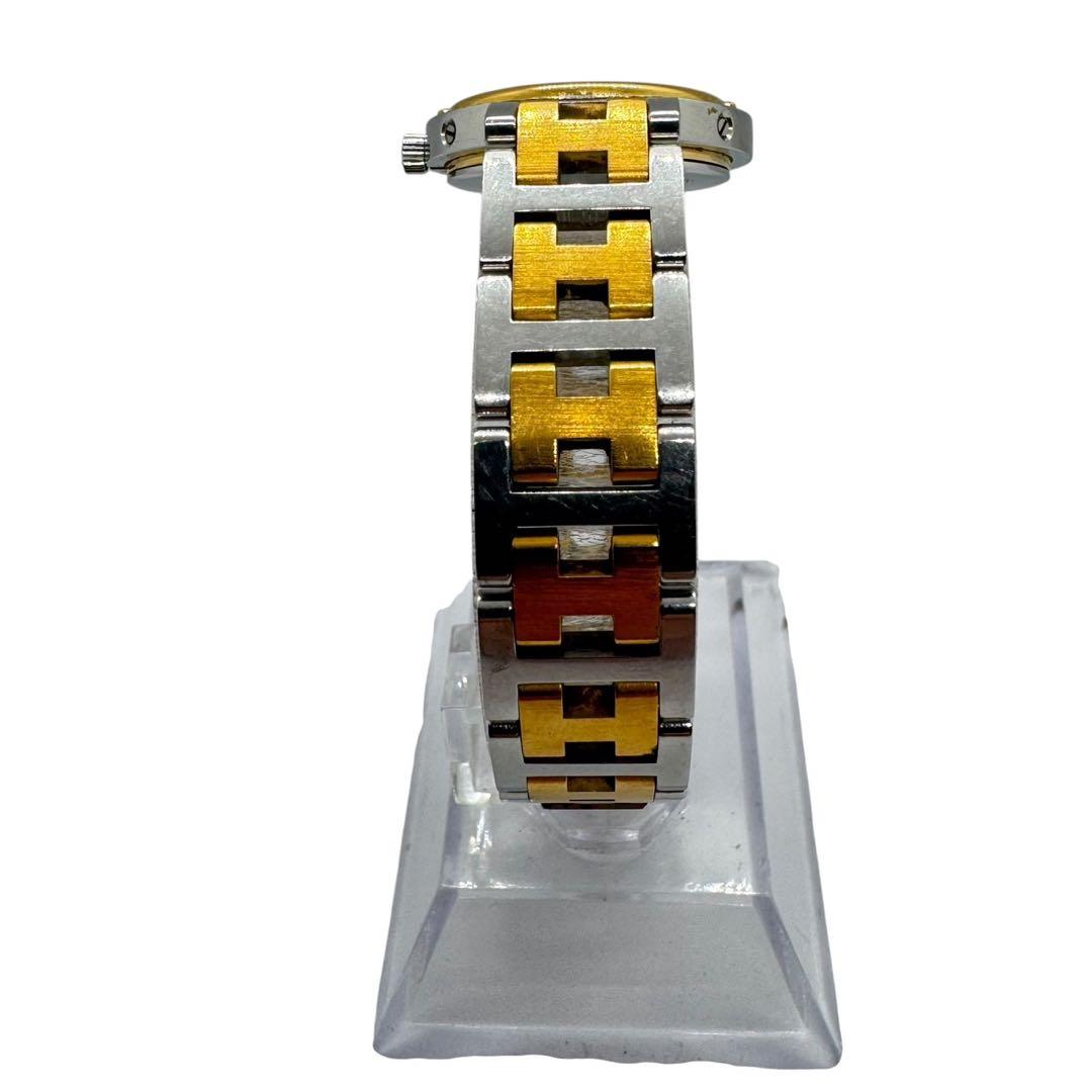 HERMES　エルメス　クリッパー　ゴールド　シルバー　レディース