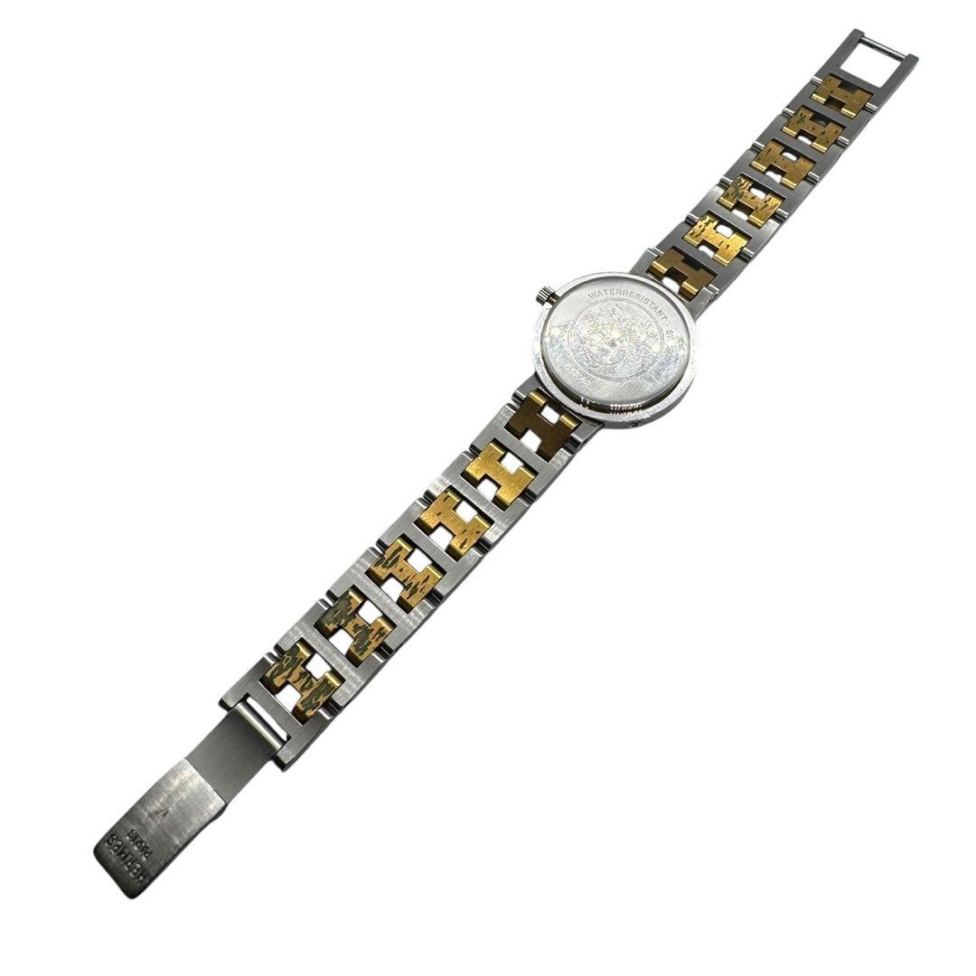 HERMES　エルメス　クリッパー　ゴールド　シルバー　レディース