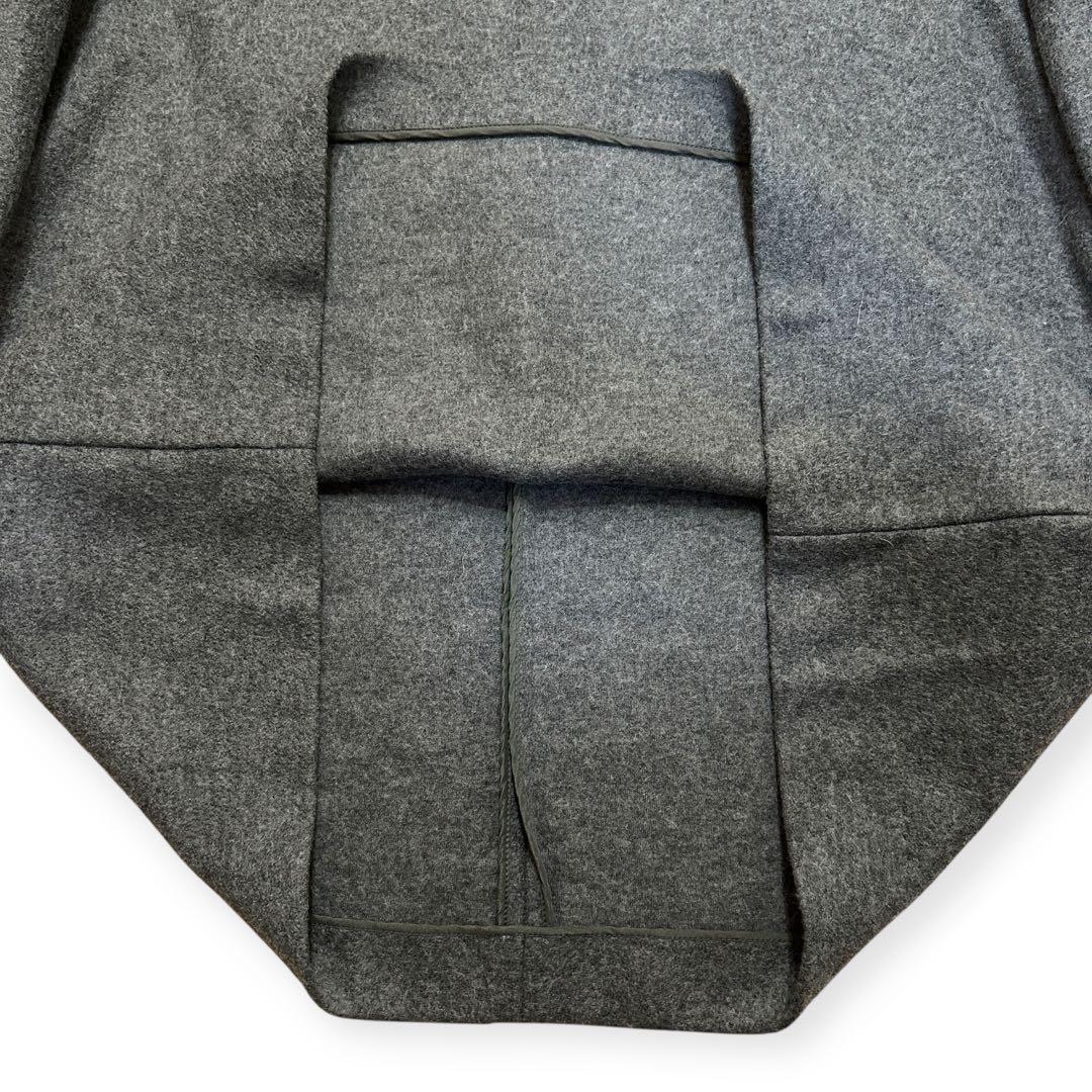 希少✨BLAMINK バッグジップ ウールプルオーバー グレー 36