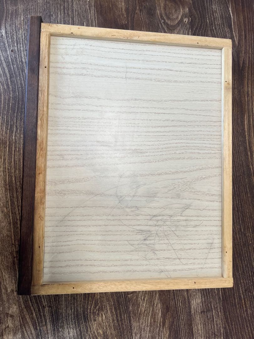 アクタス購入ウォールナットダイニングテーブル１２０センチ引き出し付き