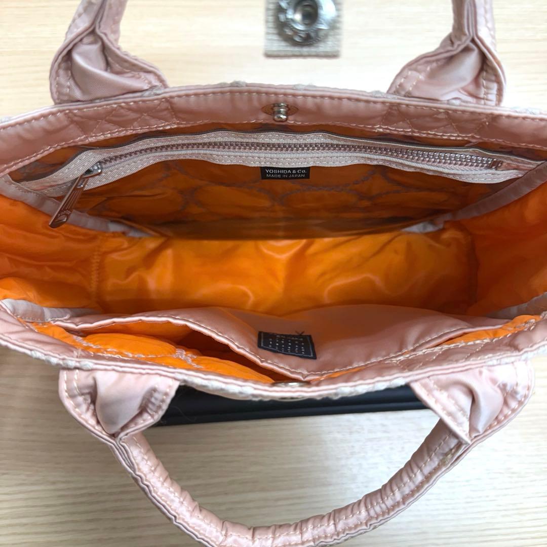 【最終値下げ】PORTER xミナペルホネン 2WAY TOTEBAGピンク