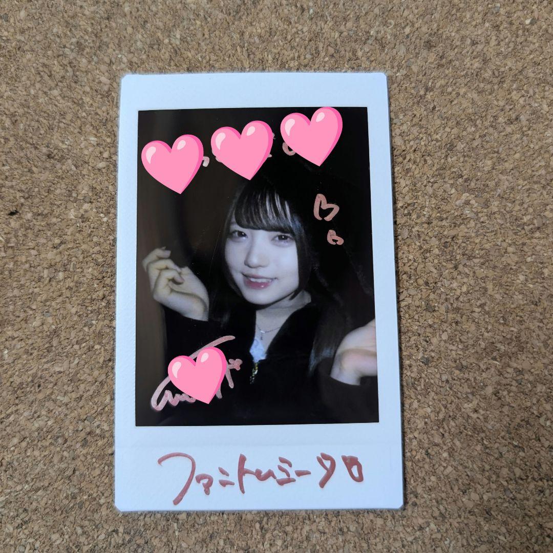 ファントムシータ もな 直筆 サイン チェキ