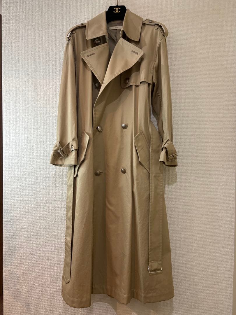 井川遥 【Herato/ヘルト】 トレンチコート Ⅱ ベージュ 美品