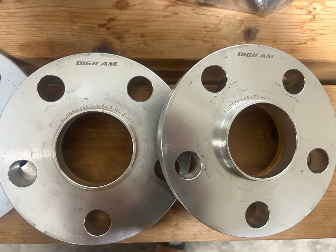 M*様 早い者勝ち！プリウス60系専用 純正アルミホイールスペーサー 4枚セット