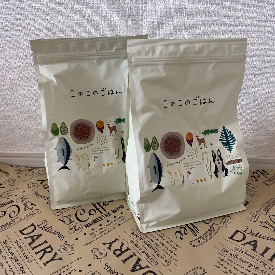 このこのごはん1キロ✖️2袋