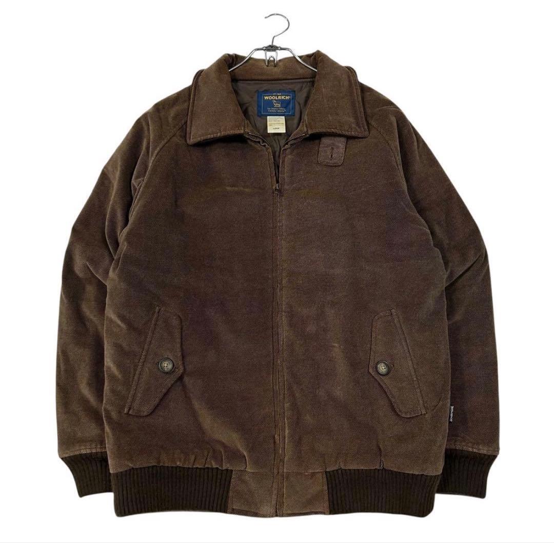 00's Woolrich ジップアップジャケット ブルゾン メンズL