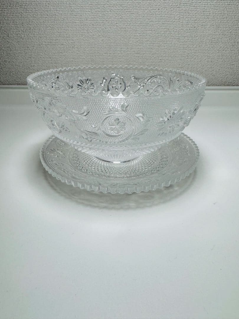 バカラ　アラベスクスモールボウル&プレートセット　各2点✨