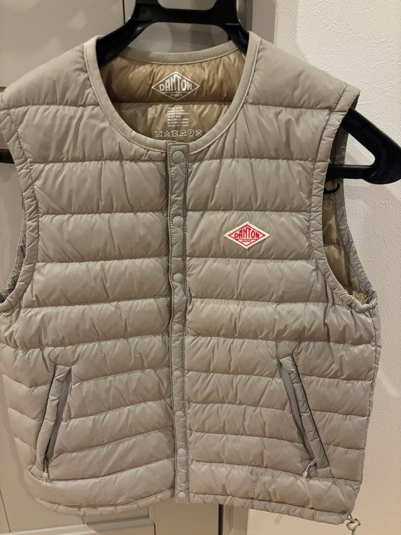 DANTON ダントン　ダウンベスト　インナーダウン　サイズ34
