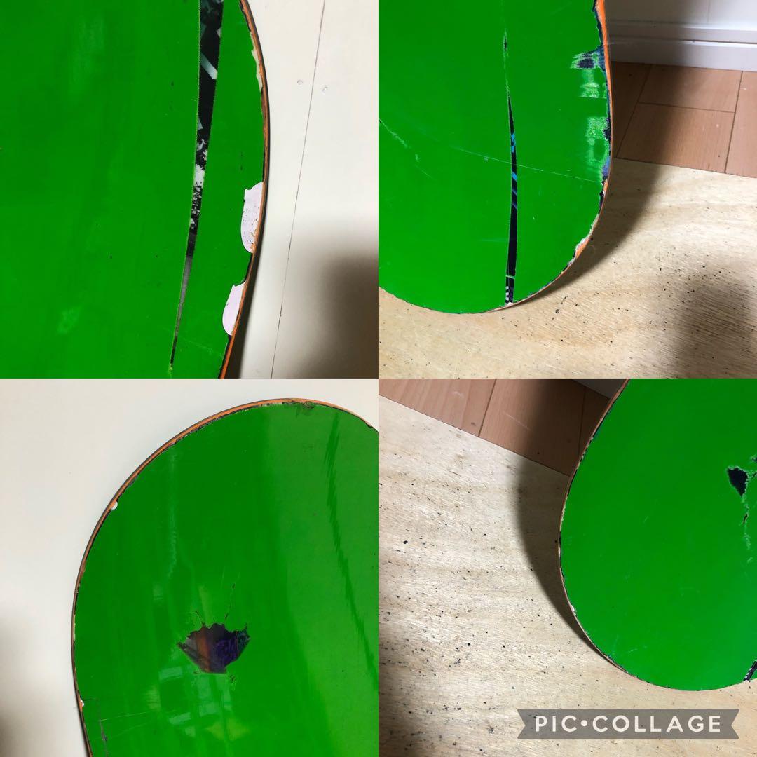 ROME スノーボード グラトリ スノボ ロッカーボード FLUX ビンディング