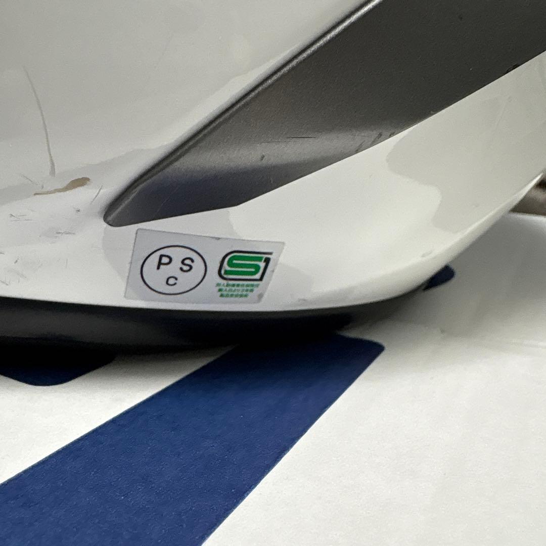 SHOEI x-15 フルフェイスヘルメット ホワイト　ブルーシールド付き