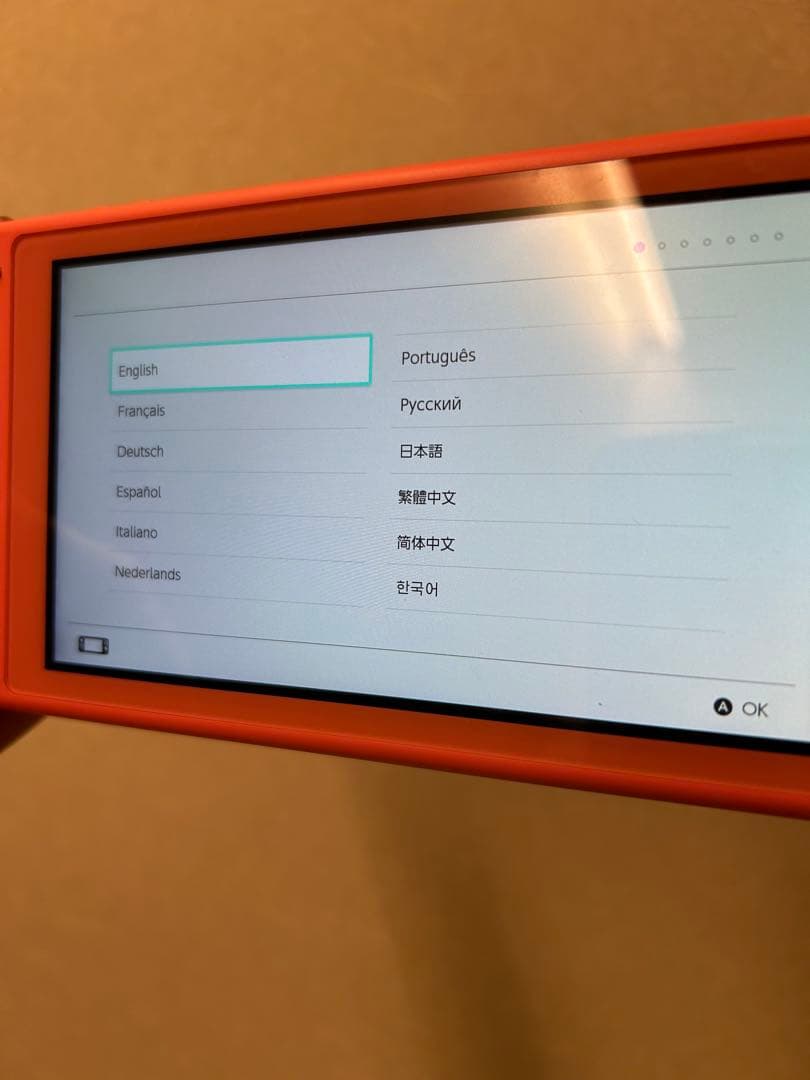 Nintendo switch Lite コーラル