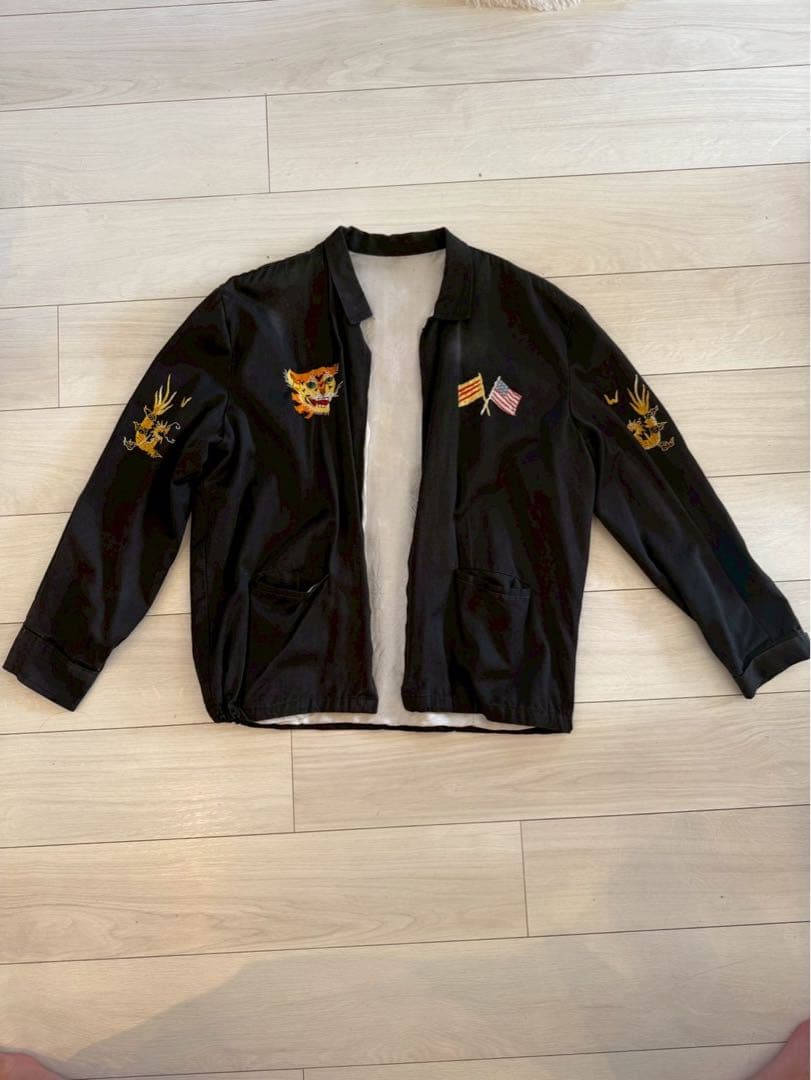◯◯プソン60s vietnam souvenir jacketベトジャン