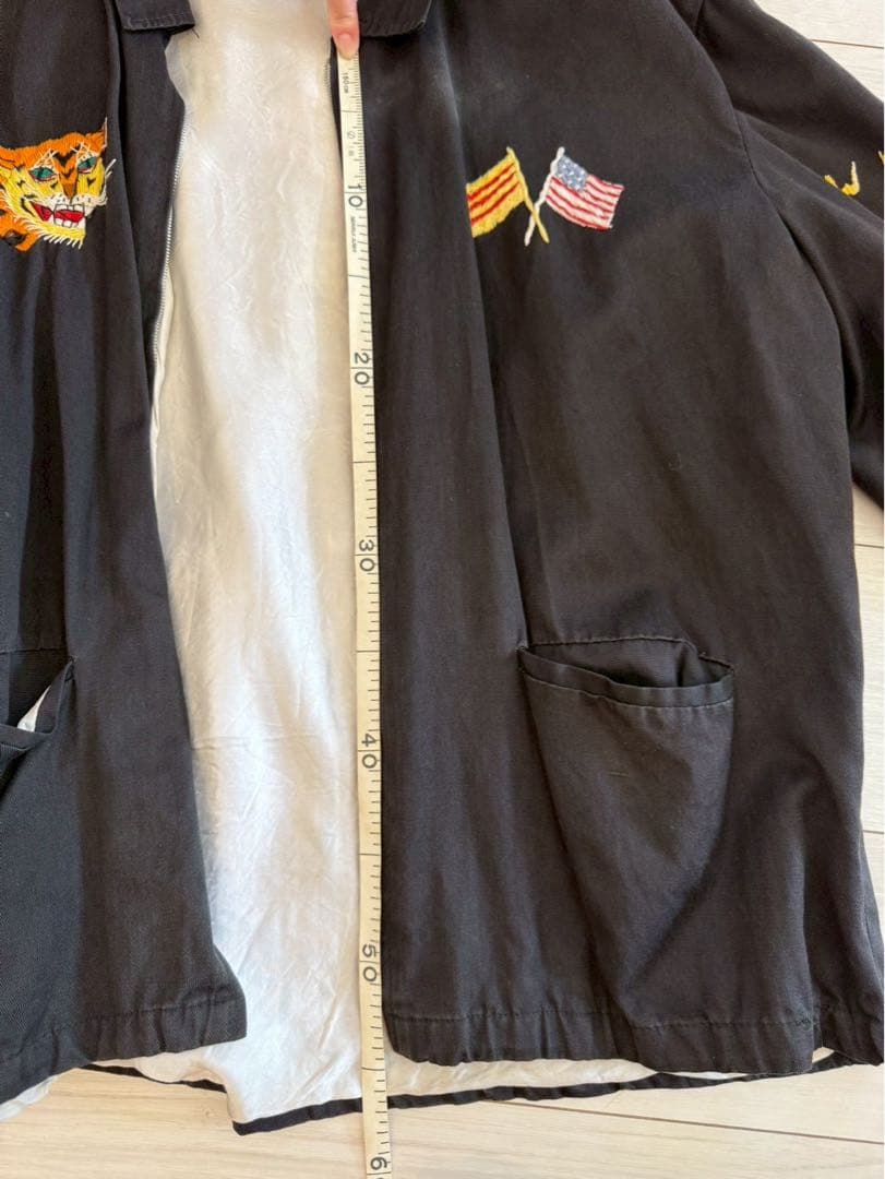 ◯◯プソン60s vietnam souvenir jacketベトジャン