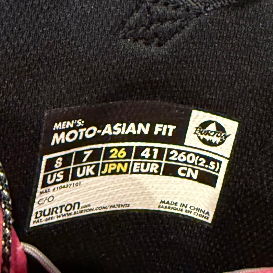 Burton(バートン) MOTO - ASIAN FIT モトアジアンフィット