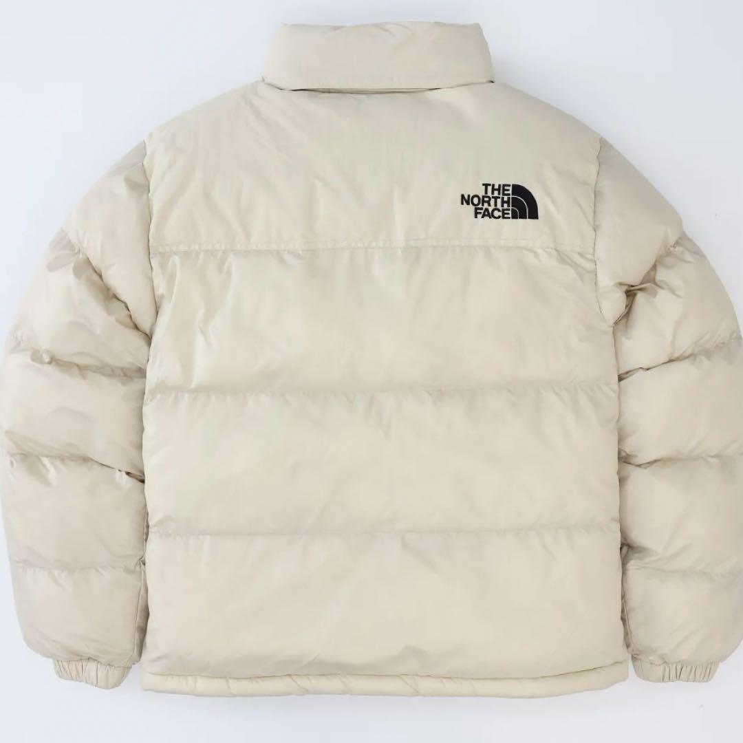 [ノースフェイス] ヌプシ　ダウンジャケット　ホワイト系S