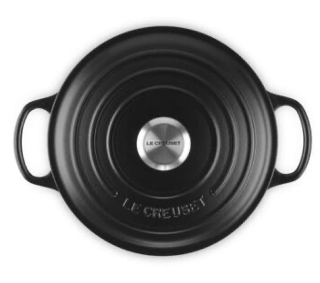 新品　シグニチャーココット・ロンド　24cm マットブラック