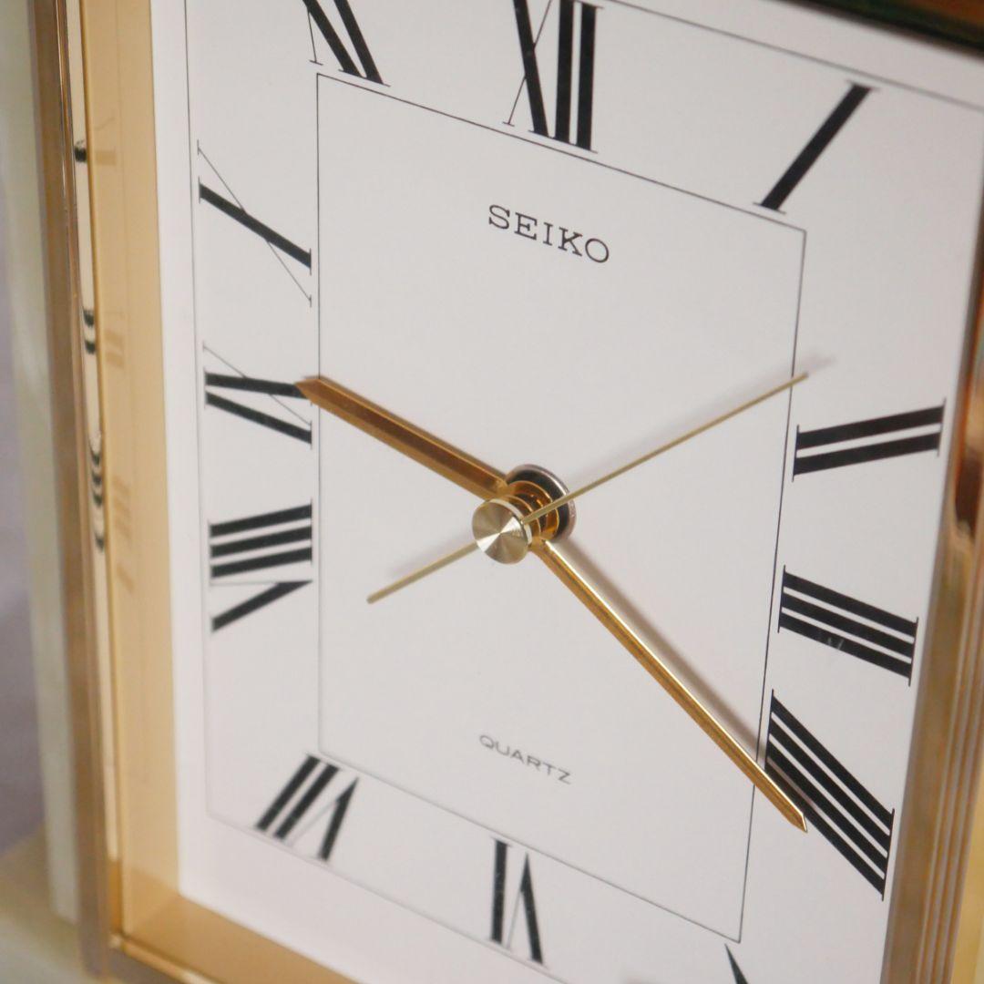 SEIKO 大理石の置時計