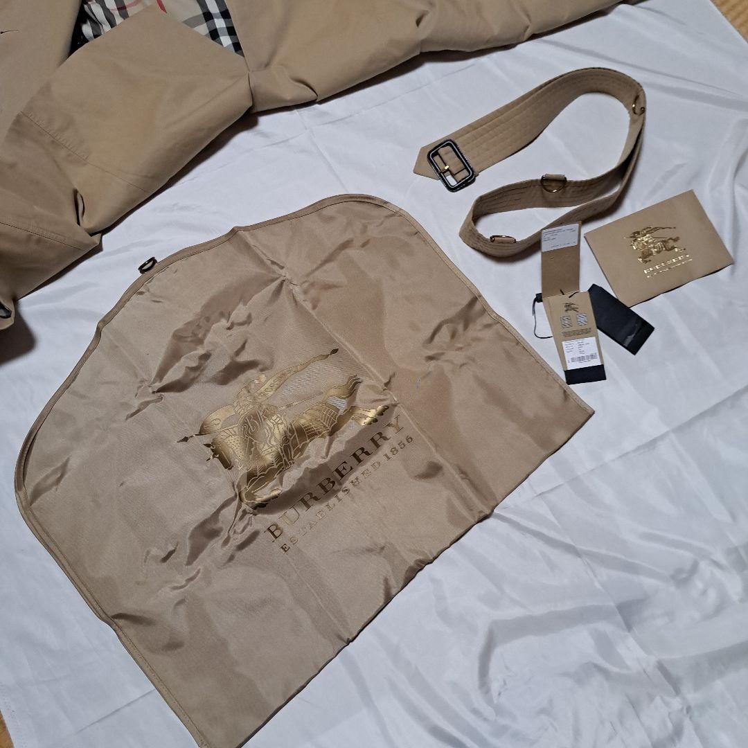 バーバリー　トレンチコート　ベージュ　タグあり　サイズ38