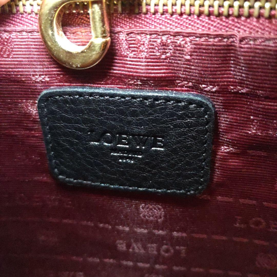 LOEWE ロエベ ヘリテージトートバッグ 黒 A4 訳アリ