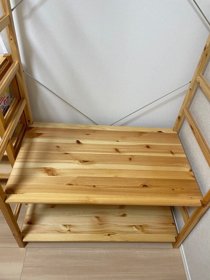 無印良品 パイン材ユニットシェルフワードローブ【送料込】