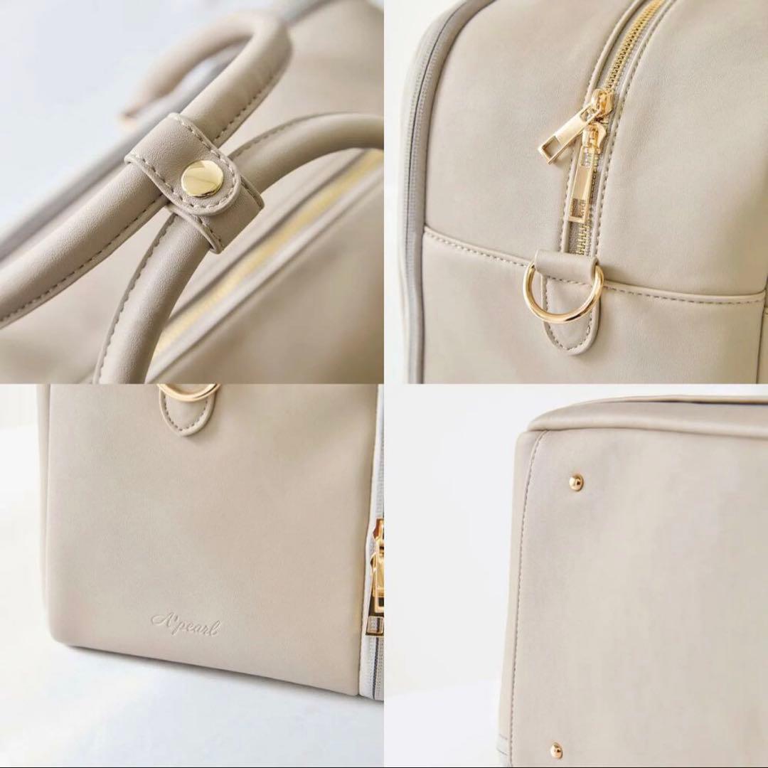 エパール 3wayボストン グレージュ