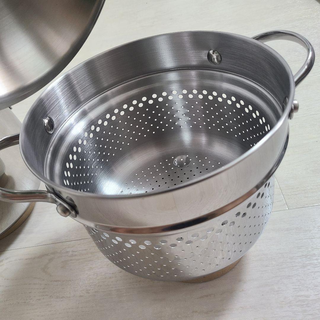 【新品未使用】MEYER　マイヤー イタリアン パスタセット　鍋　フライパン