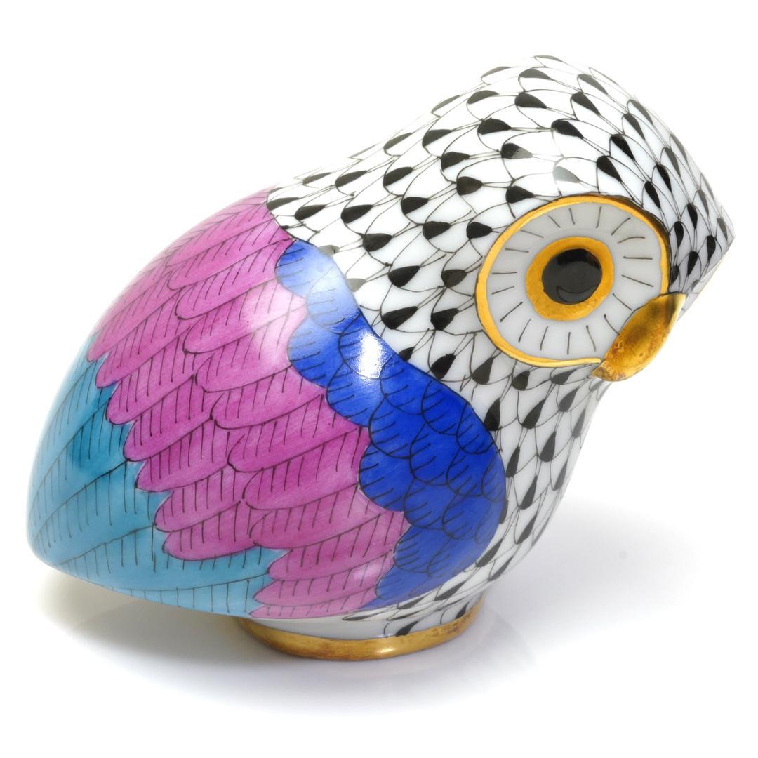 ヘレンド 世界のふくろう 2005年 3000個限定 コリントのふくろう