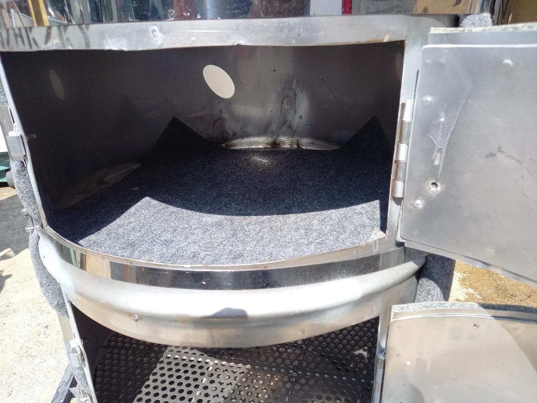 ステンレス製　焼き芋器