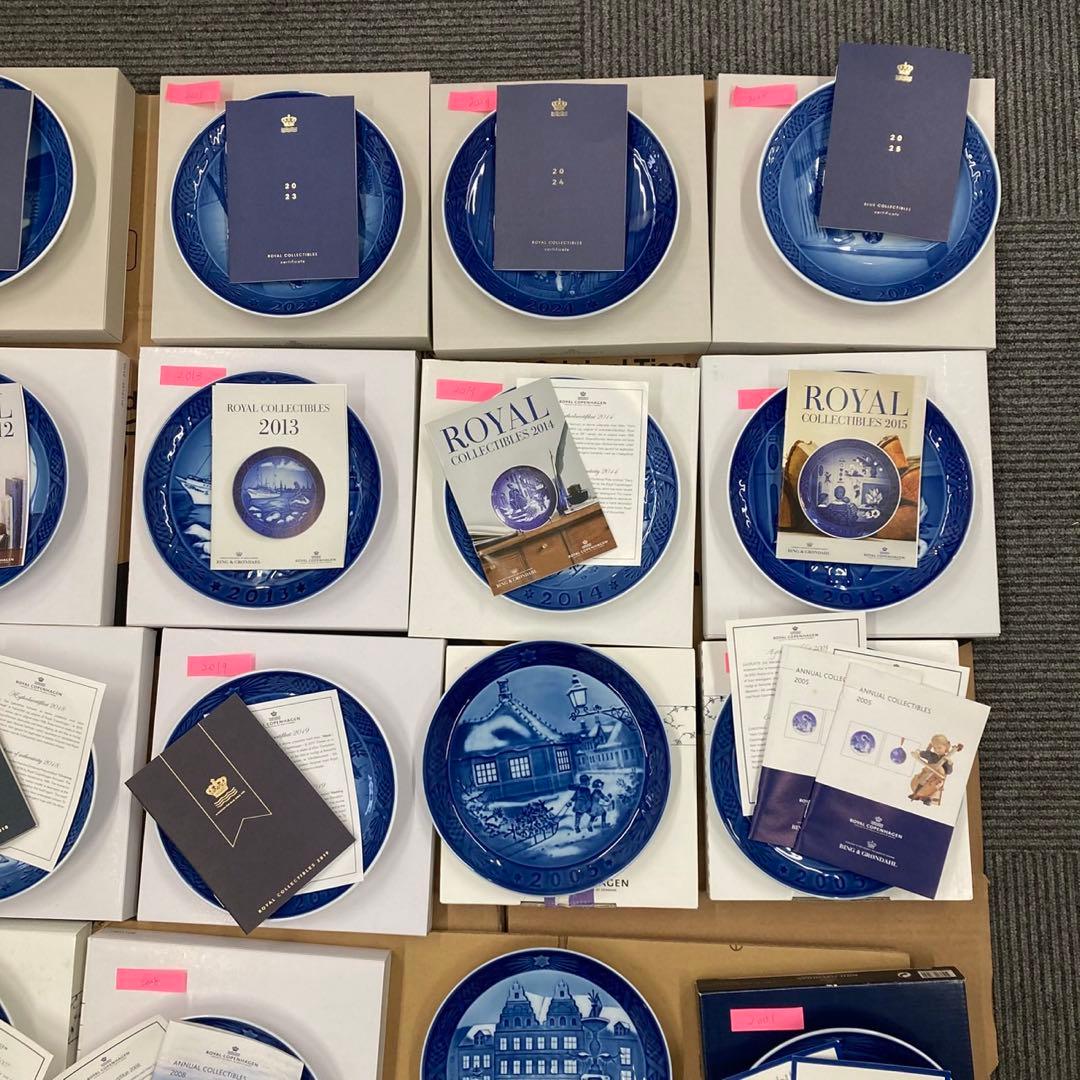 ロイヤルコペンハーゲン イアープレート 1997~2025年 31枚セット