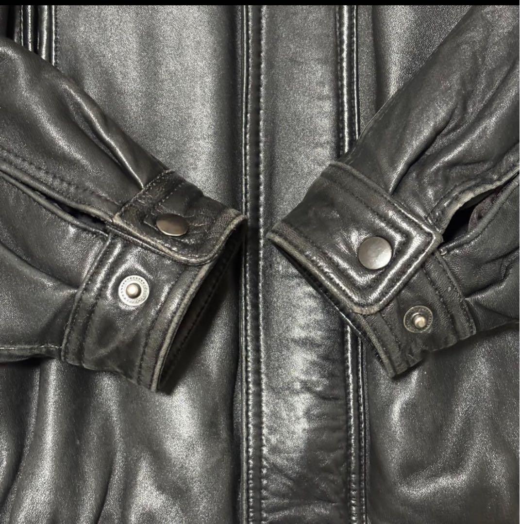 HARAJUKU MOTHER 黒 レザージャケット