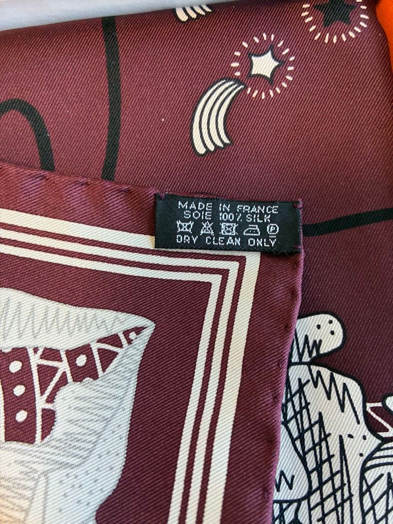 新品　限定品 エルメス カレ ななつ星　HERMES スカーフ バンダナ