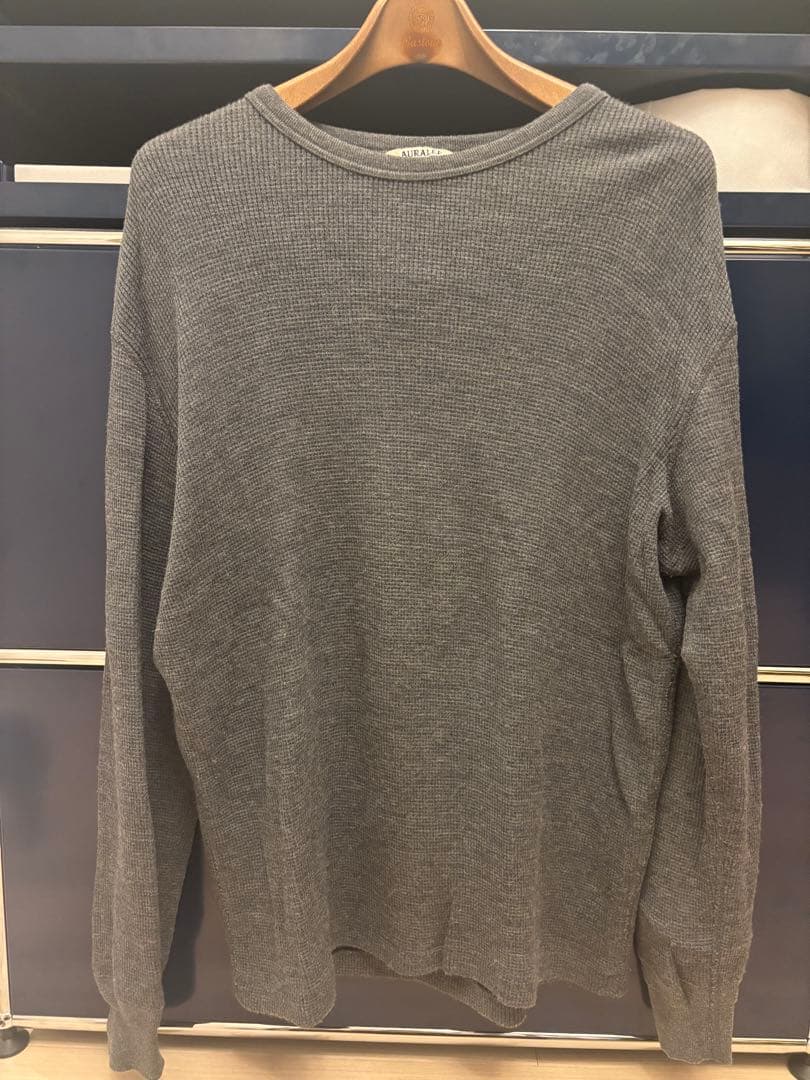 AURALEE オーラリー サーマルカットソー