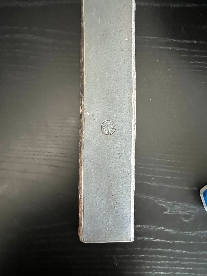 谷井直人　銀彩シルバー×黒 長皿（細）　希少　限定レア　(印Aテープ無し)