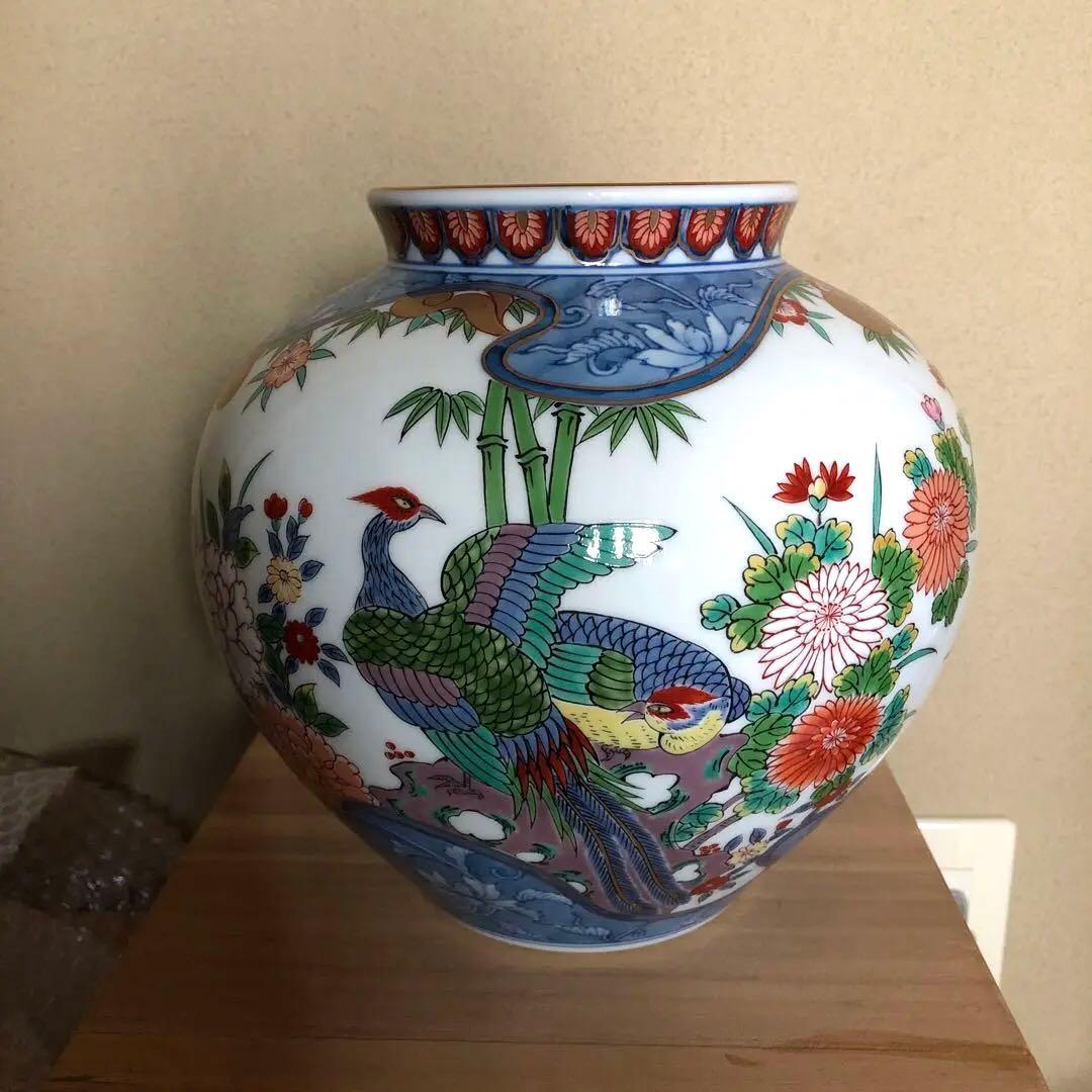 値下げました。有田焼　焼き物　陶芸　工芸品　花器