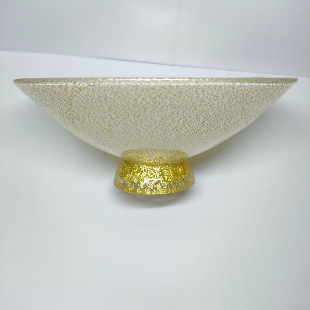 藤田喬平 作 『手吹金彩茶碗』