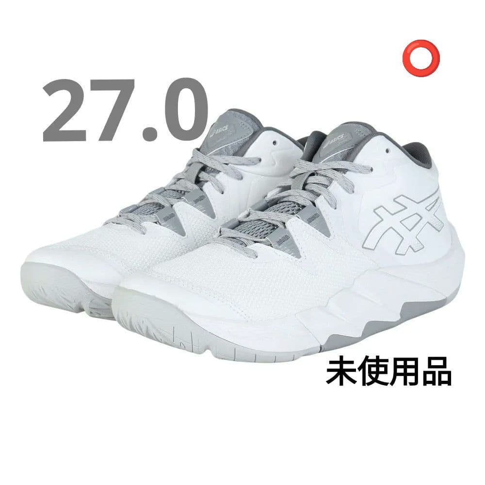 【未使用品・27.0】アシックスASICS◎アンプレ アルス2◎ホワイト/グレー