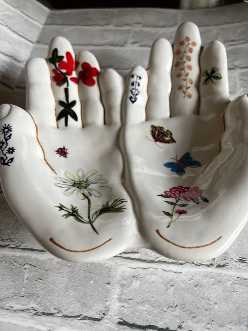 Nathalie Let ナタリーレテ　手のひらプレート　ハンドトレイ