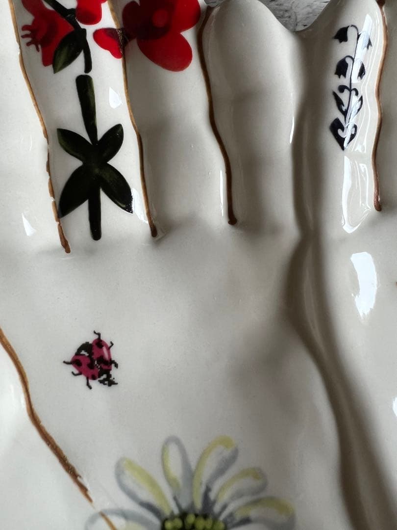 Nathalie Let ナタリーレテ　手のひらプレート　ハンドトレイ