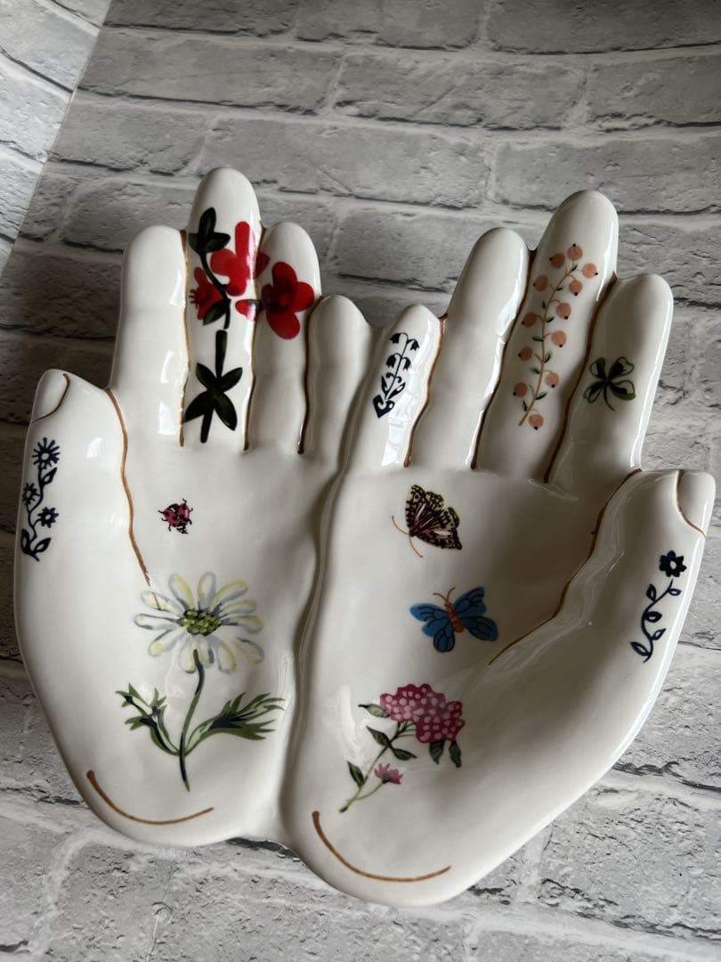 Nathalie Let ナタリーレテ　手のひらプレート　ハンドトレイ