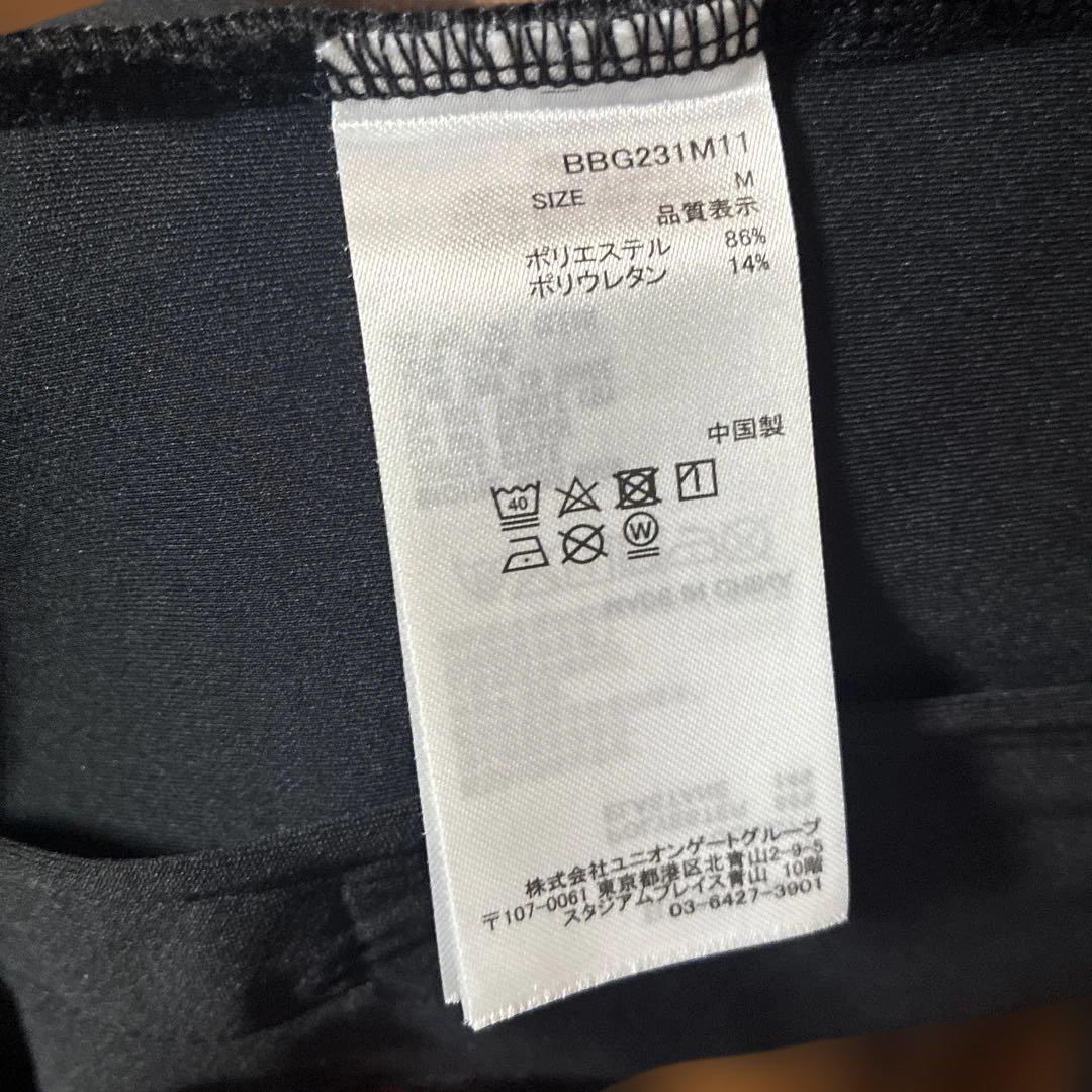 BRIEFING GOLF 3Dロゴ ジップパーカー 黒 Ｍ