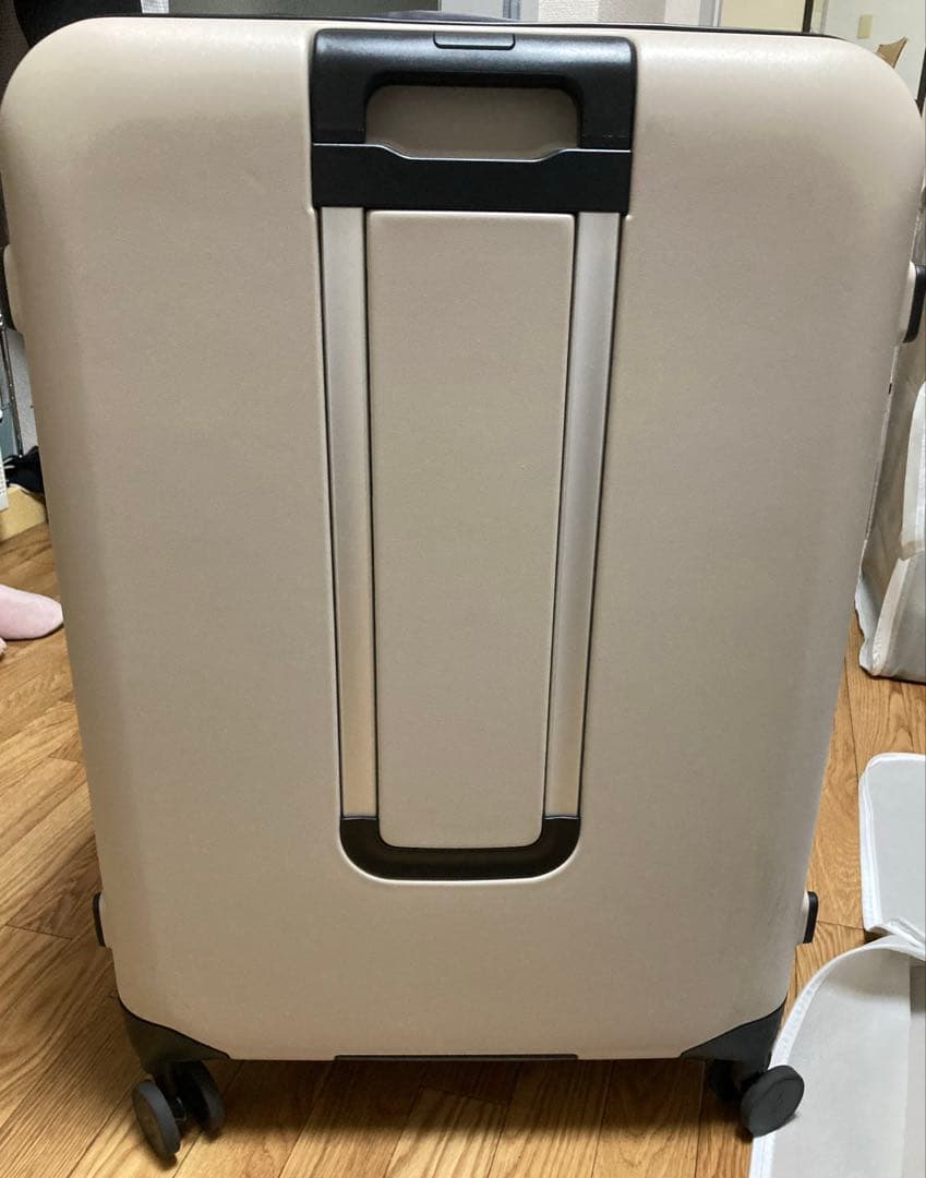 ローリンク スーツケース 100L キャリーケース 折りたたみ ウォームグレー