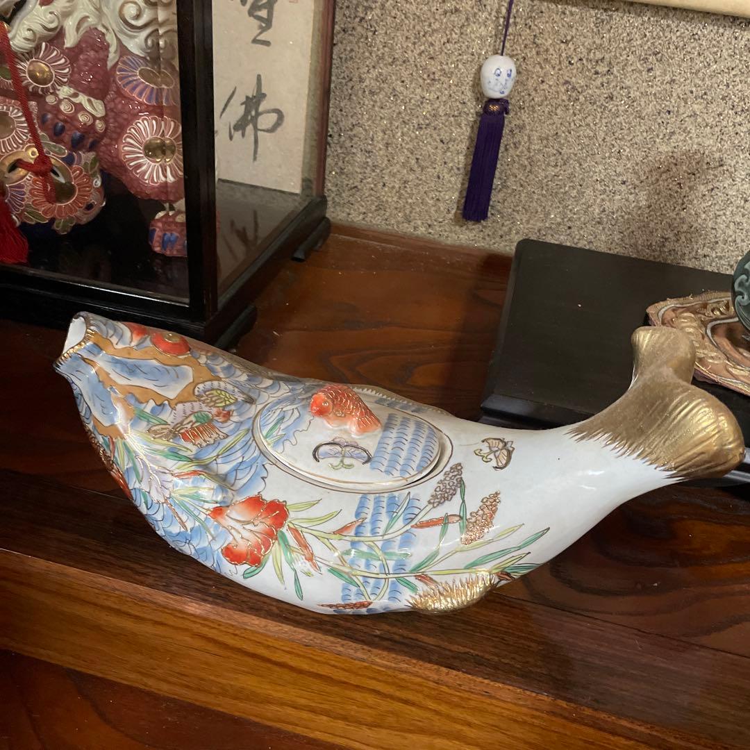 陶器 鯉