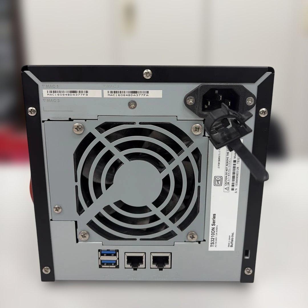 BUFFALO TeraStation NAS 2ベイ TS3210DN 1TB