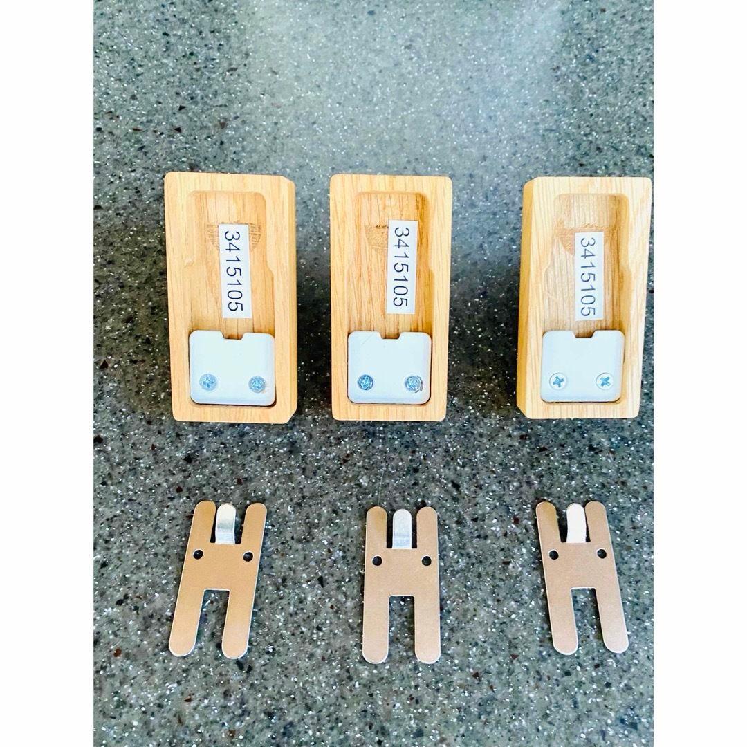 木製壁フックセット